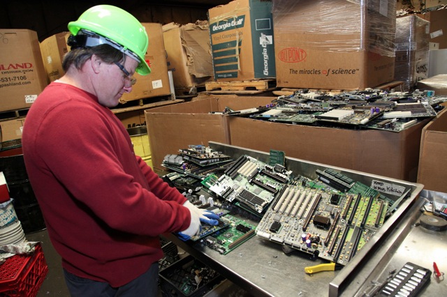Electronic Scrap Recycling New York