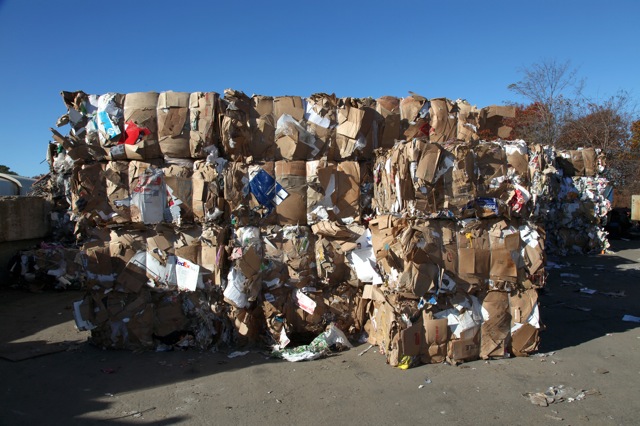 Cardboard and Paper Recycling Long Island